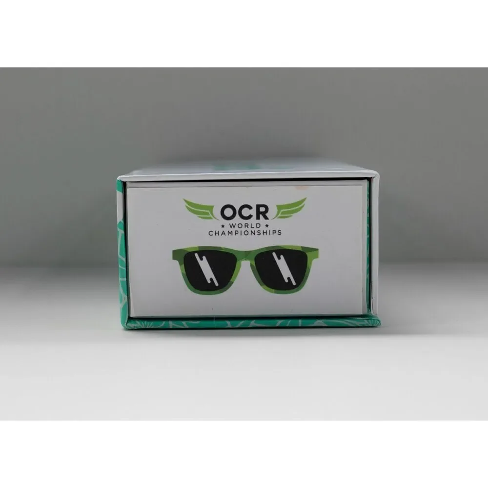 Goodr OG OCRWC Black/Green Polarized Sunglasses G00143-OG-BK1-NR - Picture 9 of 12